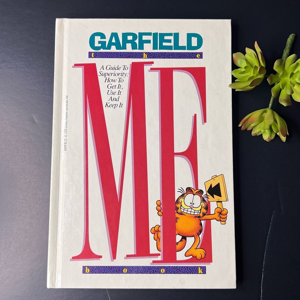 1990 Garfield “ME Book” First Edition – Humor & Self-Priority Guide